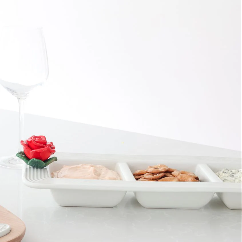 pinstripes garnish dish - Image 3
