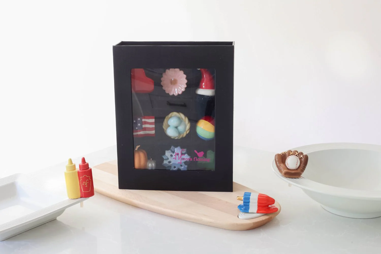 9 piece black keepsake box - Image 3