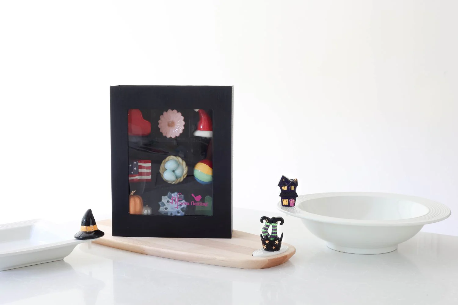 9 piece black keepsake box - Image 4